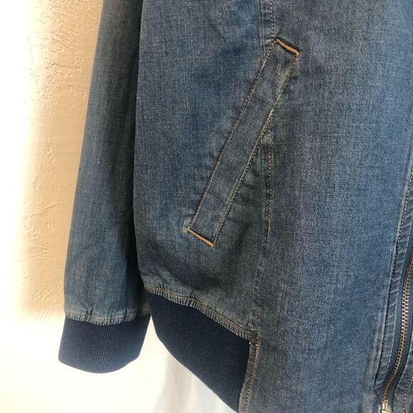 Denim & Co. Chambray Jean Jacket - Picture 3 of 8